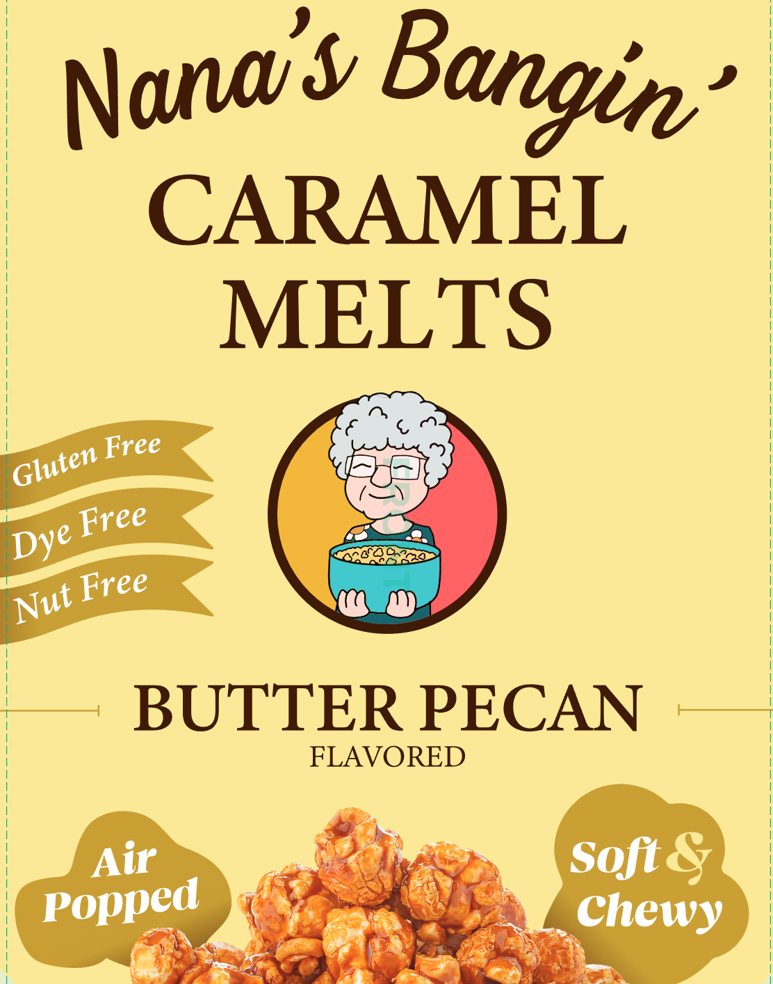 Butter Pecan (Nut allergen free)